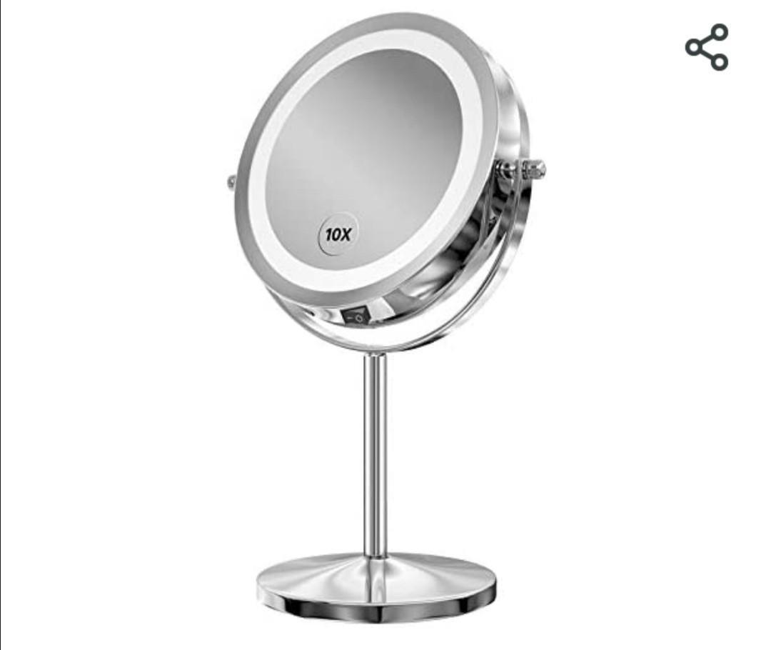 Light Up Your Beauty Routine With a Luminous Makeup Mirror